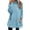 Sky Blue, variant on Sweater for Women Longline Cowl Neck Pocket Tunic Long Sleeve Women's Pullover Sweater Tops