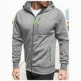thumbnail image 4 of Vedolay Mens Fall Cardigans Casual Work Wear Open Front Jacket Coat Grey,2XL, 4 of 4