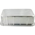 thumbnail image 3 of D&W Fine Pack A86 2 lb. Aluminum Foil Closable (IVC) Loaf/Bread Pan Tins w/Dome Lid (Pack of 12 Sets), 3 of 4