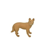 Dingo, Plastic Educational Toy, Kids, Realistic Figure, Lifelike Model, Figurine Replica Gift 2" F1754 B42