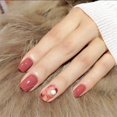 thumbnail image 4 of Qarigey Uñas postizas, manicura colorida de mano corta, puntas de cobertura completa, accesorios de belleza, manicura de uñas falsas para el hogar Juegos de manicura Qarigey CE012451-00B, 4 of 6