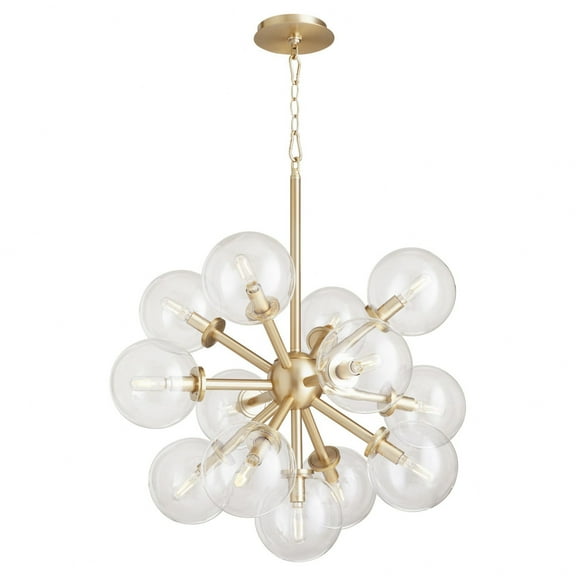 Quorum Lighting - Rovi - 13 Light Pendant In Mid-Century Modern Style-27.5