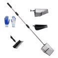 thumbnail image 5 of Stainless Steel Chicken Heavy Duty Manure Shovel With Ergonomic Grip For Farm Waste Management, 5 of 8
