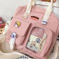 thumbnail image 4 of Bolsa Mochila Kawaii de mano lindo japonés Niño niña Estudiantes Crossbody Mochilas escolares JShteea Para Estrenar, 4 of 9