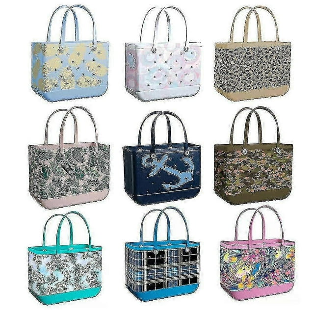 Fashion Bogg Bag Women Large Capacity Hole Handbags Eva Beach Tote Bags Pet Bag