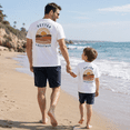 thumbnail image 5 of Better Together Sunset Matching Shirt, Dad Son Retro Landscape Tee, Family Matching Outfit, Fathers Day Mini Me Gift, 5 of 7