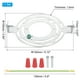 thumbnail image 2 of Kit de Soporte de Montaje Universal para Fijación de Luz Uxcell de 130mm (5.1"), Placa de Techo Redonda con Tornillo para Luz de Pared, Luz de Techo, Pantalla de Araña, 2 of 7