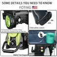 thumbnail image 4 of Foting Electric Pressure Washer 4300 PSI at 2.8 GPM, Features 23ft Hose and 35ft Cord, 4 of 8