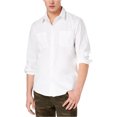 thumbnail image 1 of American Rag Jason - Camisa con botones para hombre, color blanco, grande, 1 of 1