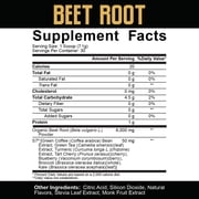 5% Nutrition Core Beet Root Pre Workout Supplement Powder, Natural Nitric Oxide Booster, Vegan Keto Sugar Free - 30 Servings (Fruit Punch)