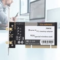 thumbnail image 2 of Tarjeta Inalámbrica De Escritorio Ar9220 300M De Doble Banda 5G Para Atheros Ar9220 802.11A/B/G/N 2,4 Ghz/5Ghz 300Mbps Adaptador Wifi Pci De Escritorio Kearding EL008412-00, 2 of 4