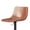Brown, variant on Hawsaiy Modern Swivel Bar Stools Set of 2, Adjustable Faux Leather Counter Height Chairs with Back for Kitchen Island, Black