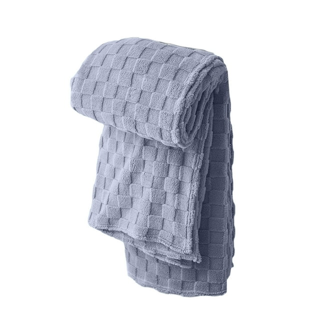CAITS Thermal Bed Blanket - Lightweight, Breathable, Soft & Machine Washable, Keeps You Comfortable All Night