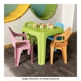 thumbnail image 4 of Mesa Infantil con 4 Sillas de Colores para Niños Plástico Resistente Comer Dibujar Rattan Nube (Verde), 4 of 4