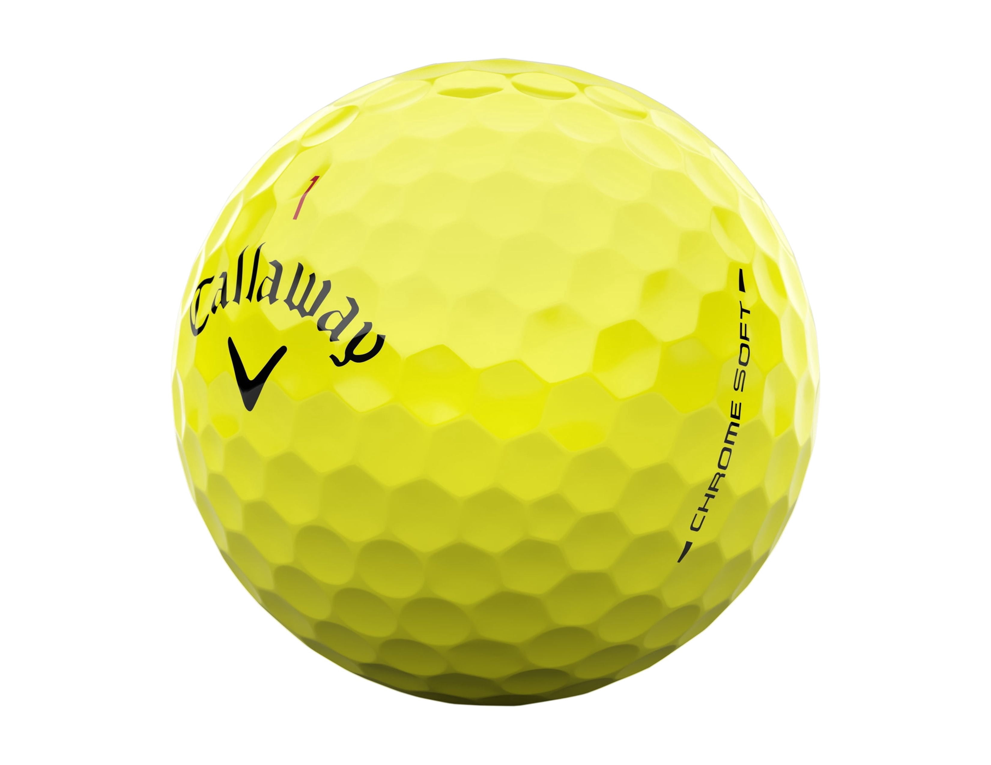 (4 pack) Callaway Golf Chrome Soft 2026 - Yellow 12pk