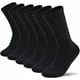 thumbnail image 1 of Lote de 3 a 12 Pares de Calcetines Deportivos Sólidos Casuales para Mujer, Talla 9 a 11 (Negro, Paquete de 3), 1 of 1