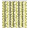 thumbnail image 3 of Ambesonne Dog Lover Shower Curtain, Vertical Foot Print, 69"Wx70"L, Yellow Green Pale Yellow, 3 of 3