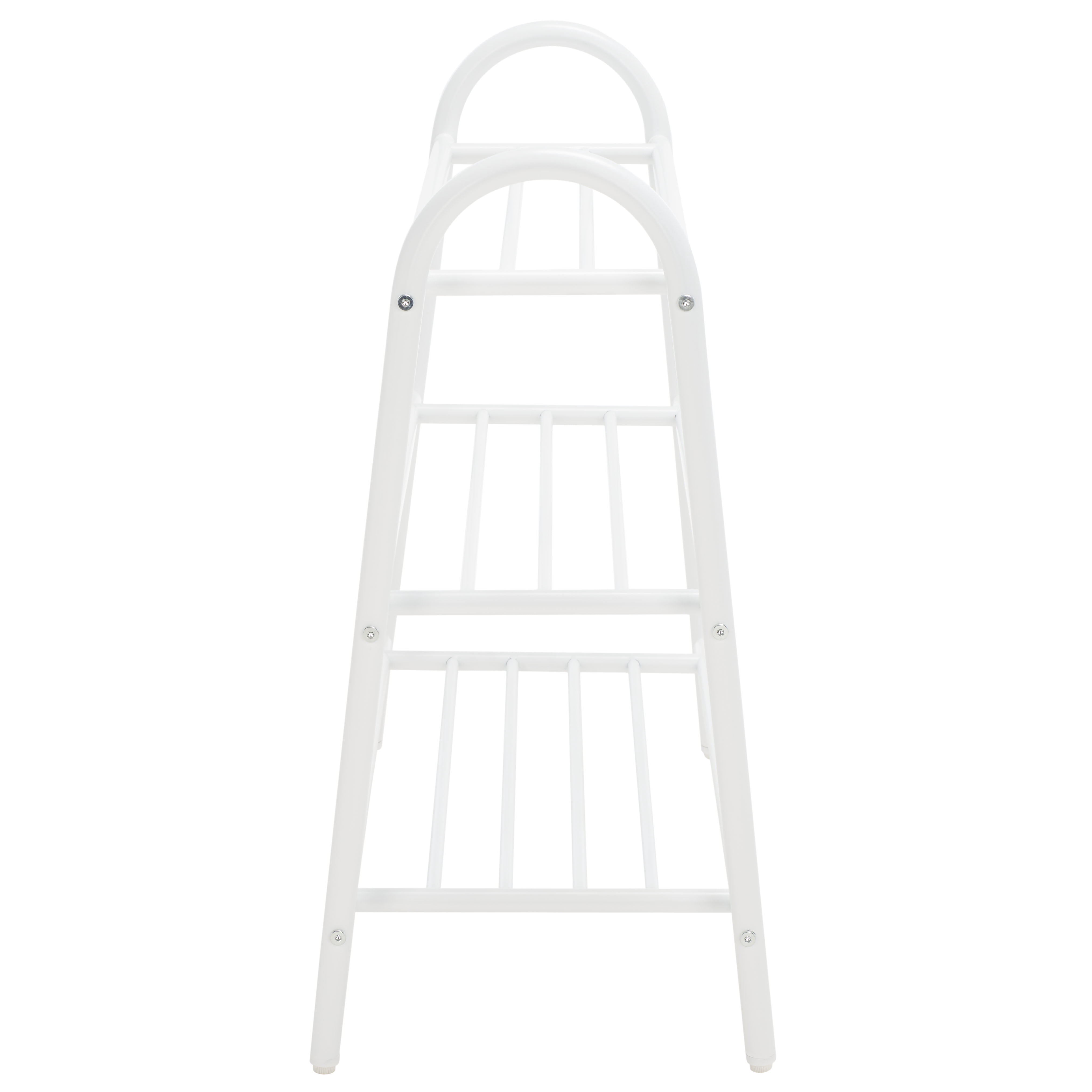 Safavieh Mira 3-Tier Shoe Rack, White