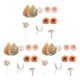 thumbnail image 4 of Injueey Boho Cake Topper Decoraciones - Agregue un ambiente bohemio a la torta Decoraciones de adorno confiables y delicadas Juego de captura Type1 NO1, 4 of 6
