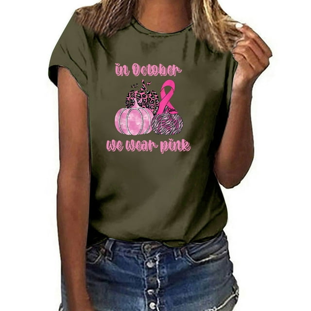 CEHVOM Halloween Femmes Décontracté Été Imprimé Manches Courtes Col Rond T-Shirt Ample Blouse Hauts