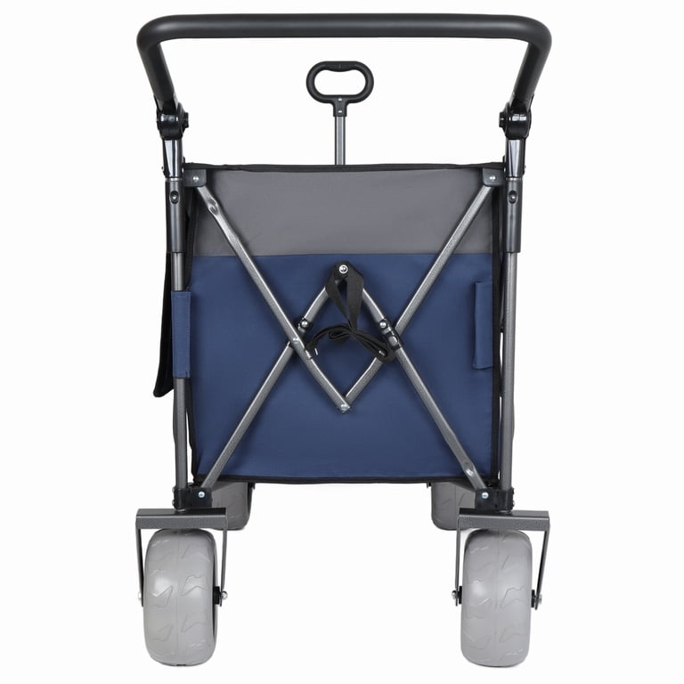 GDF Studio XL 300L Push-Pull Folding Wagon, Heavy-Duty Capacity