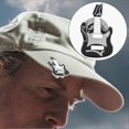 thumbnail image 4 of Professional Alloy Magnetic Golf Cap Hat Visor Clip Ball Aiming Marker Electronic Guitar Design, 4 of 5