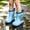 Blue, variant on Girls Rain Boots Waterproof Lightweight Dinosaur Non-slip Pull-on Handles Green,Size 19