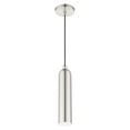 thumbnail image 4 of 46751-91 Livex Lighting Ardmore - 1 Light Pendant in Mid Century Modern Style - 5.13 Inches wide by 16.5 Inches high-Brushed Nickel Finish, 4 of 7