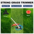 thumbnail image 5 of Floseru Weed Eater Gas Powe, 52cc 2-Stroke Gas String Trimmer, Weed Wacker Gas, 2 in 1 Gas Weed Trimmer with Full Functioning Guard Accessories, 5 of 9