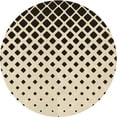 thumbnail image 1 of Ahgly Company Machine Washable Indoor Round Transitional Vanilla Gold Area Rugs, 8' Round, 1 of 7