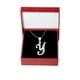 thumbnail image 2 of Collar Gargantilla Letra Y Plata 925 45cm Horoz WP1422, 2 of 5