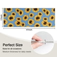 thumbnail image 5 of Blue Sunflower Pattern Kitchen Rug Mat,Kitchen Runner Rugs Non Skid Washable,Decorative Kitchen Floor Mats for Kitchen,Sink,Laundry,17"X47", 5 of 5