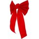 thumbnail image 1 of 10 Piezas Moños Navideños Terciopelo Rojo para Decoraciones de Fiesta Perfectos para un Navidad, 1 of 5