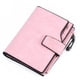 thumbnail image 5 of Cartera de mujer Cartera corta con botones de color caramelo Cartera con cremallera para varias tarjetas, 5 of 6