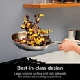 thumbnail image 4 of Ninja C99012 EverClad Commercial-Grade Stainless Steel Cookware Set, Tri-Ply Pots And Pans, Oven Safe to 600°F, PFAS Safe, All Stovetops &amp; Induction Compatible, Stainless, 10.25", 4 of 10