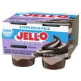 JellO Chocolate Vanilla Swirls Sugar Free Pudding Cups Snack Value