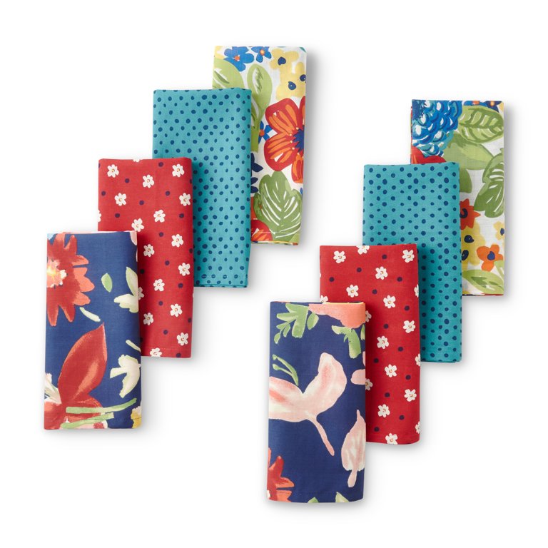 The Pioneer Woman Fiona Floral Kitchen Towels, Set of 4