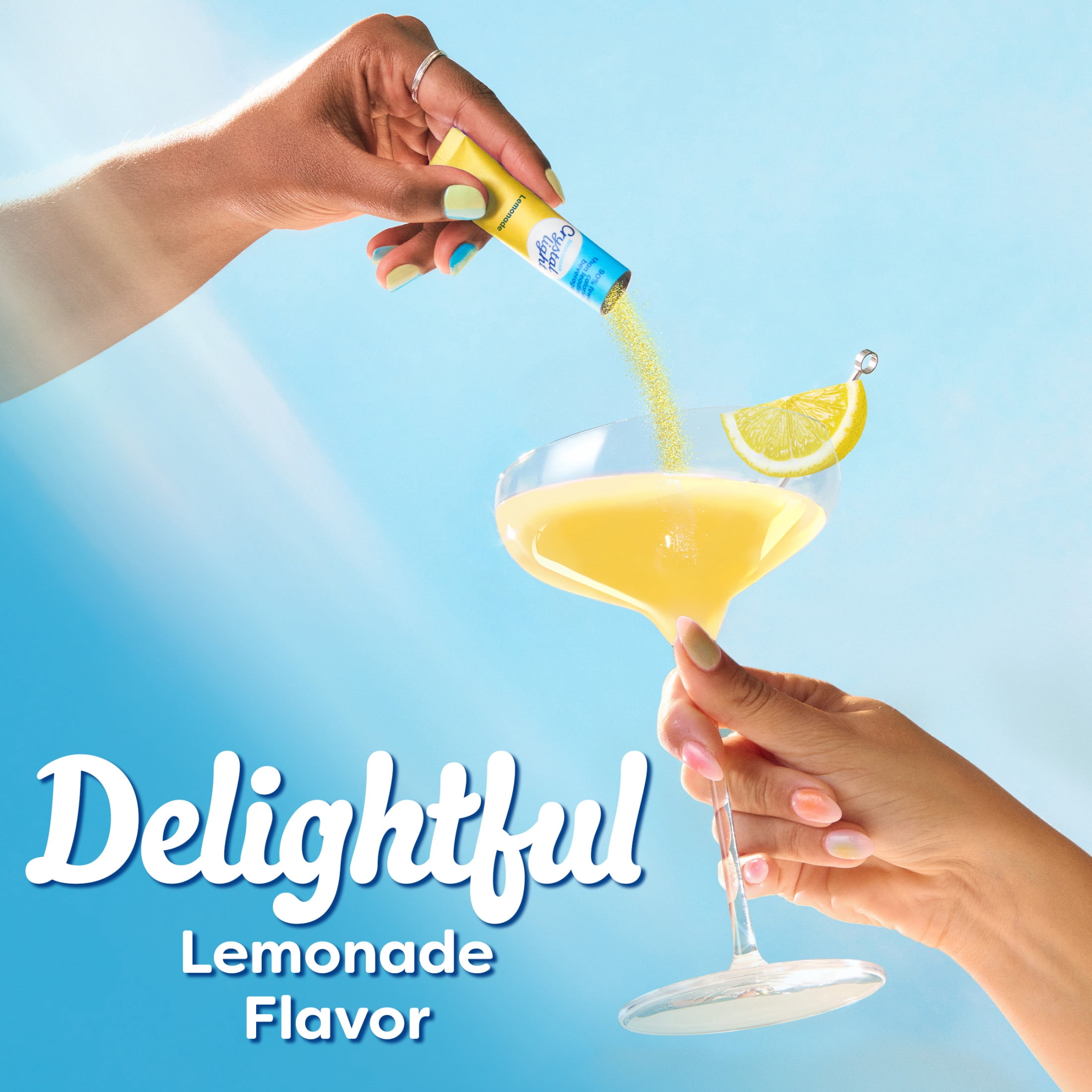 (2 pack) Crystal Light Drink Mix, Lemonade, On The Go Packets, 30 ct Box