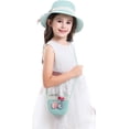 thumbnail image 2 of Straw Hats daughter Sun Hats Summer Beach Hats Straw Party Hat Set, 2 of 5