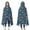 Cartoon Construction Vehicles, variant on Wearable Blanket,Cartoon Construction Vehicles Barriers Hooded Wearable Sherpa Blanket for Adults & Teens,Winter Poncho Shawl Wrap Cape Thick Warm,50"x60"