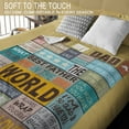 thumbnail image 4 of Gifts for Dad, Birthday Gifts for Dad, for Dad, Gift for Dad, Father of The Bride Gifts, Dad Gift, Fathers Day, Father Birthday Gifts, Best Dad Ever Gifts Blanket 50" X 60", 4 of 6