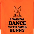 thumbnail image 3 of Instant Message - I Wanna Dance With Some Bunny - Men's Crew Neck Fleece Pullover, 3 of 7