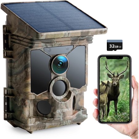 Apeman H45 16MP 1080P Infrared Garden Monitoring Hunting Trail Camera HD Wildlife Scouting Hunting Camera with IR Night Vision Waterproof No-Glow