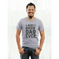 thumbnail image 2 of Best Dad Ever Quote. Men T-Shirt, Male Medium, 2 of 4