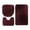 Red, variant on 3Pcs Carpet 3 Piece Bathroom Rug Set Super Soft Toilet Bathroom Toilet Tub Air Floor Mat Nonslip Mat Carpet