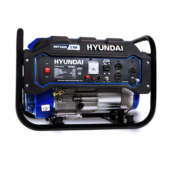 Generador Portatil A Gasolina 3.0 Kw Hyundai  HHY3000
