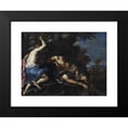 thumbnail image 2 of Girolamo Troppa 14x11 Black Modern Framed Museum Art Print Titled - Mercury Killing Argus (1650 - 1706), 2 of 5