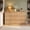Nature-6 Drawers, variant on YDN Modern Fluted 5 Drawers Dressers for Bedroom with Drawers - 31.5" Wooden Tall Chest of Drawers, Curved Dresser Storage Organizer with Anti-Tip for Closet Hallway, Entryway, Living Room, Walnut