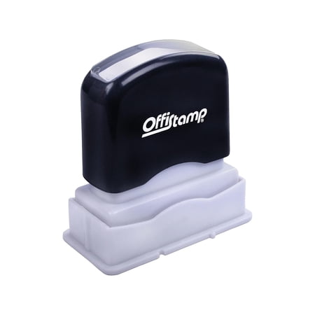 Marking Products 1.63 x 0.38 in. Plastic Pre-Inked Message Stamp with Blank Date Box Received, Red