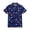Watermelon Red, variant on Men's USA 250th Anniversary American Flag Palm Tree Polo Shirt Patriotic Casual Short Sleeve America 250 Merchandise